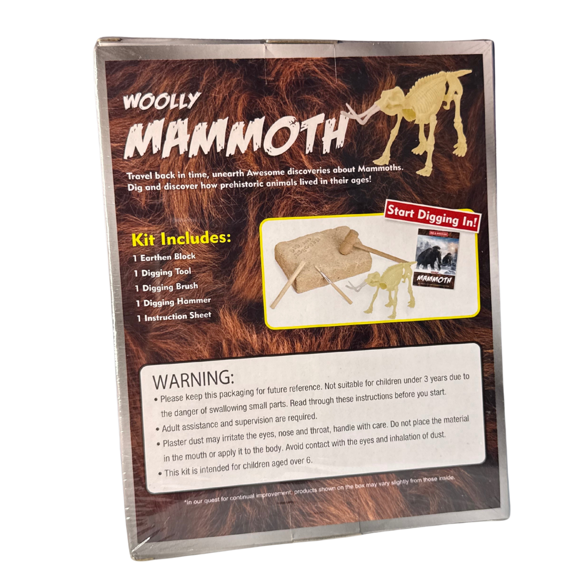 Woolly Mammoth – Dig & Discover Kit