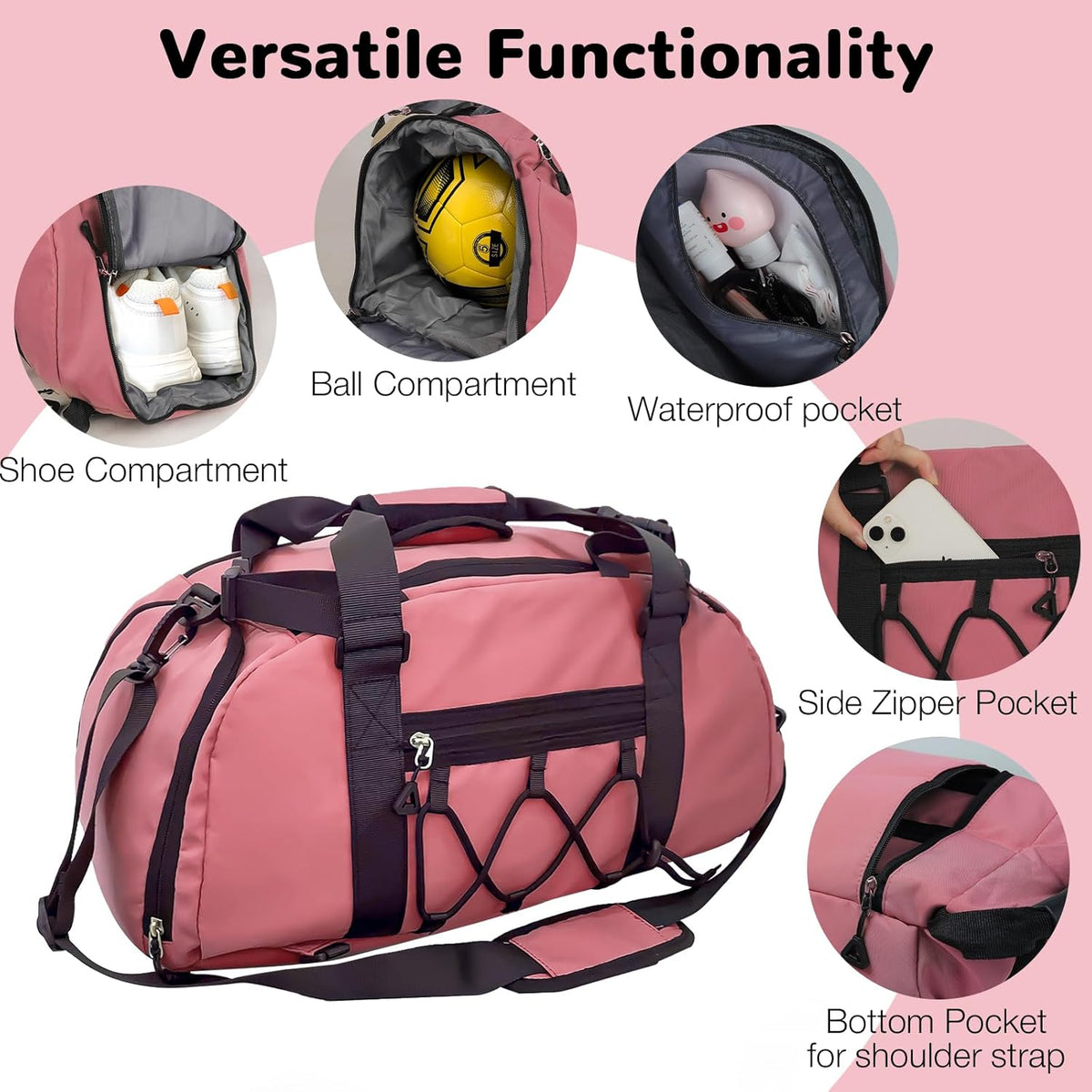 One bag, all the moves – gym, travel, or game day, it’s got you covered!