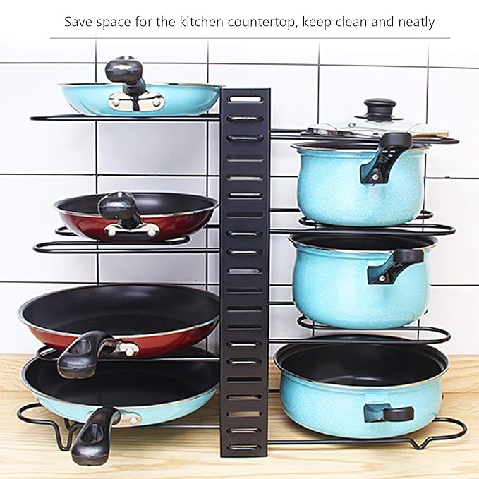 8-Tier Pot & Pan Organizer