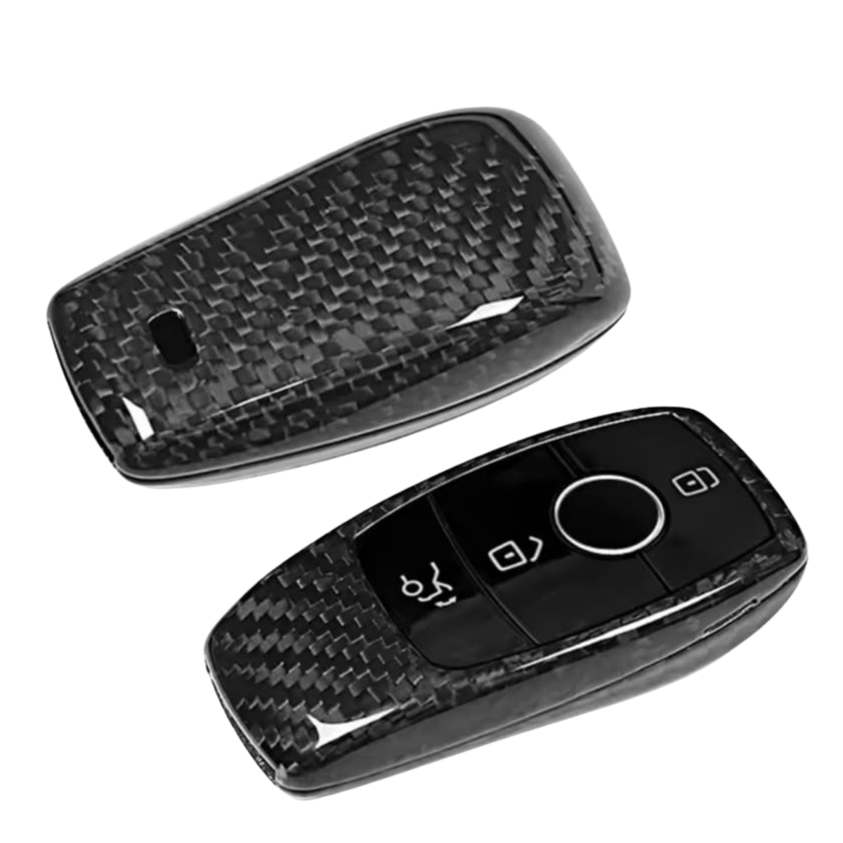 Mercedes Real Carbon Fiber Key Cover – Premium Quality
