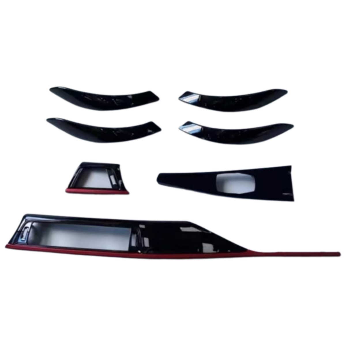 BMW F30/F32/F33/F34 Interior Trim Set – Original Replacement Plastic (7-Piece Kit)