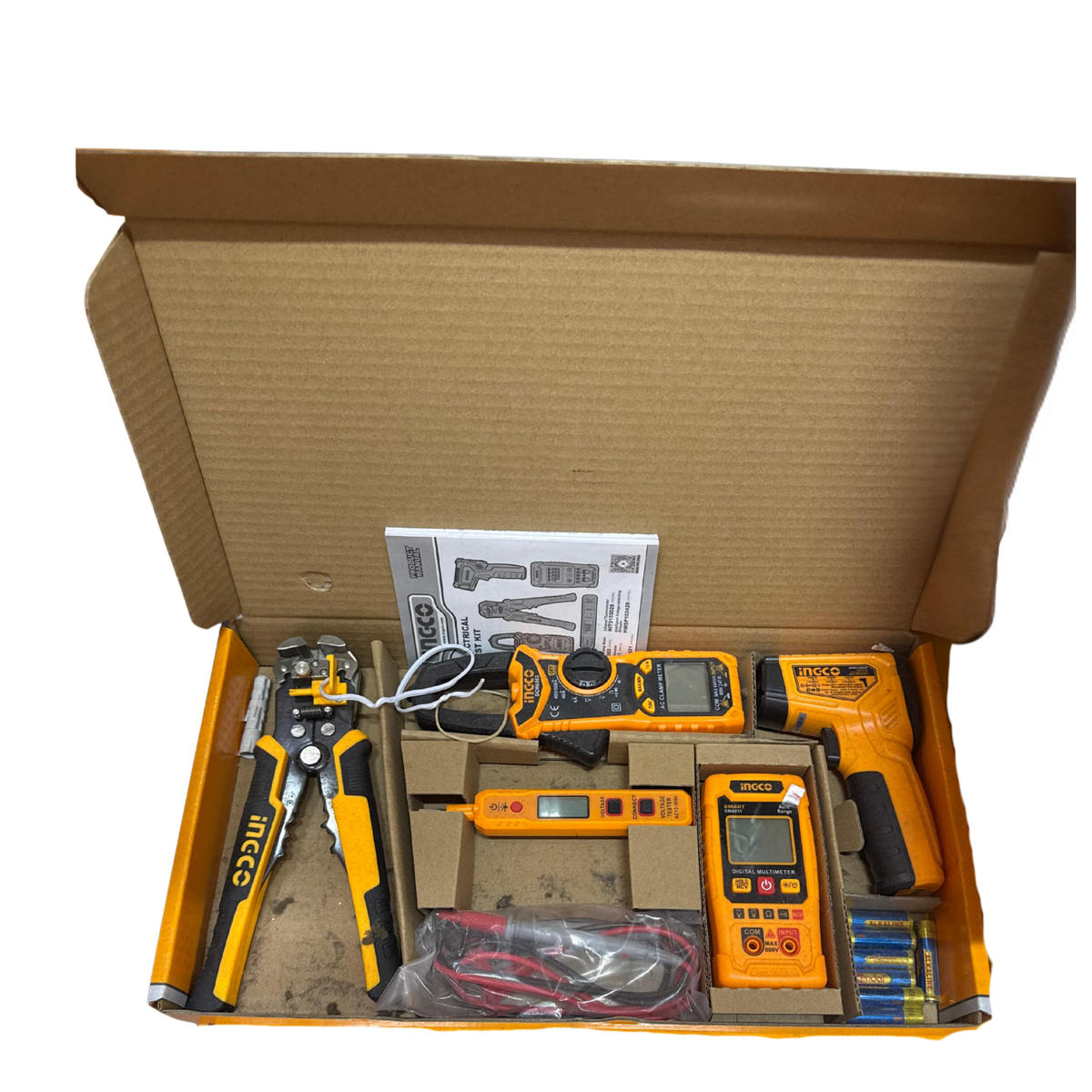 INGCO 4-in-1 Electrical Tools Combo Kit