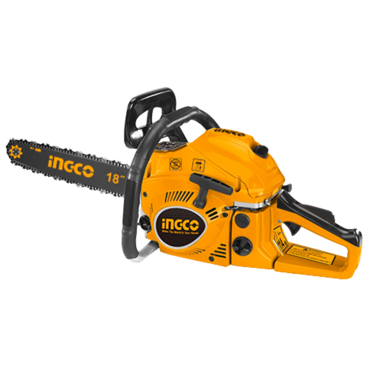 INGCO Gasoline Chain Saw – 46cc (18")