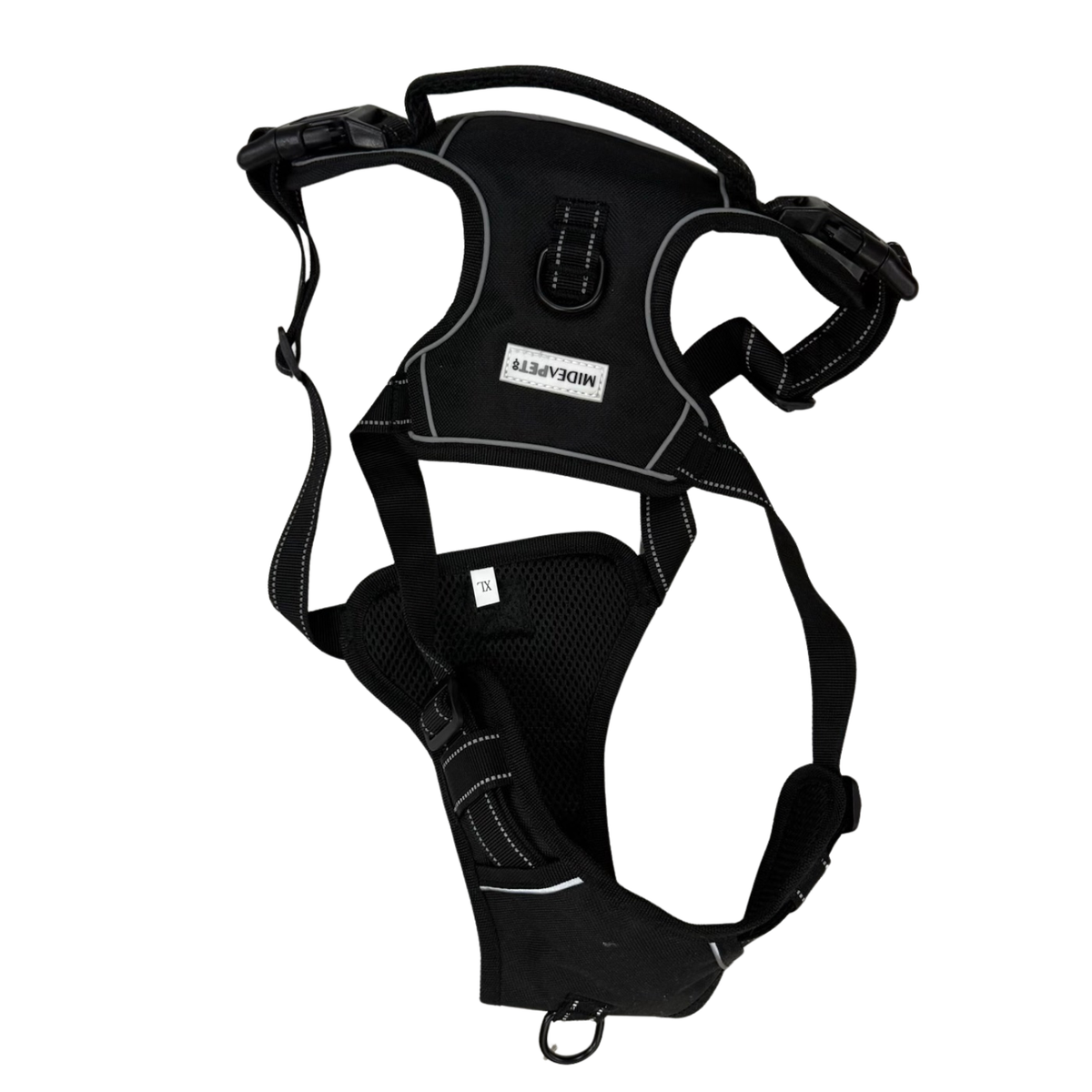 MIDEAPET Adjustable Dog Harness – No Pull, Reflective, Comfortable Fit