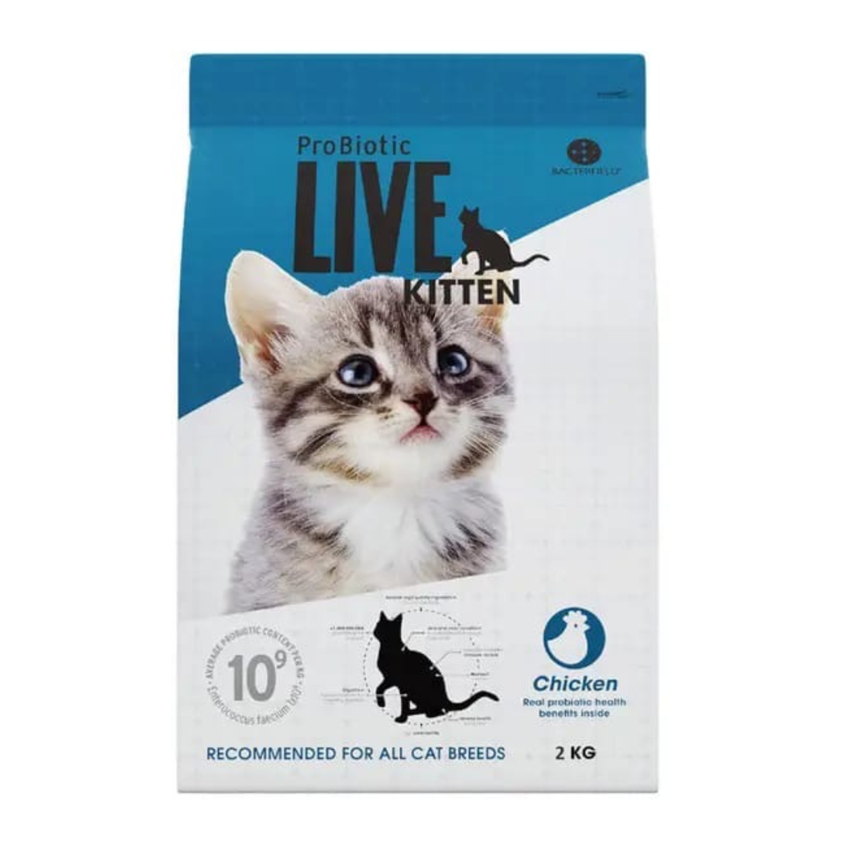 LIVE ProBiotic Kitten Chicken (2kg)