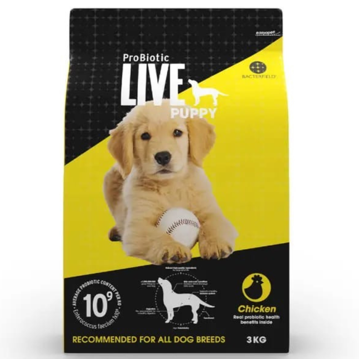 LIVE ProBiotic Puppy Chicken (3kg)