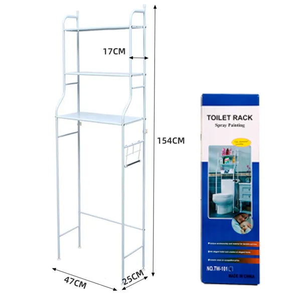 Toilet Bathroom Storage Rack Organizer