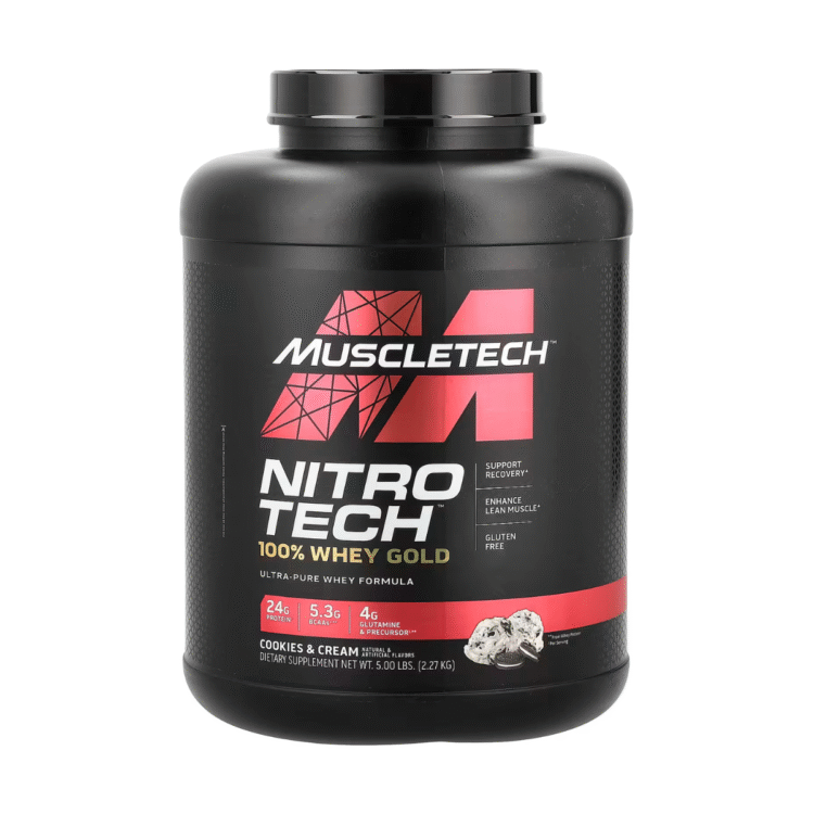 Nitro-Tech® 100% Whey Gold – Cookies & Cream