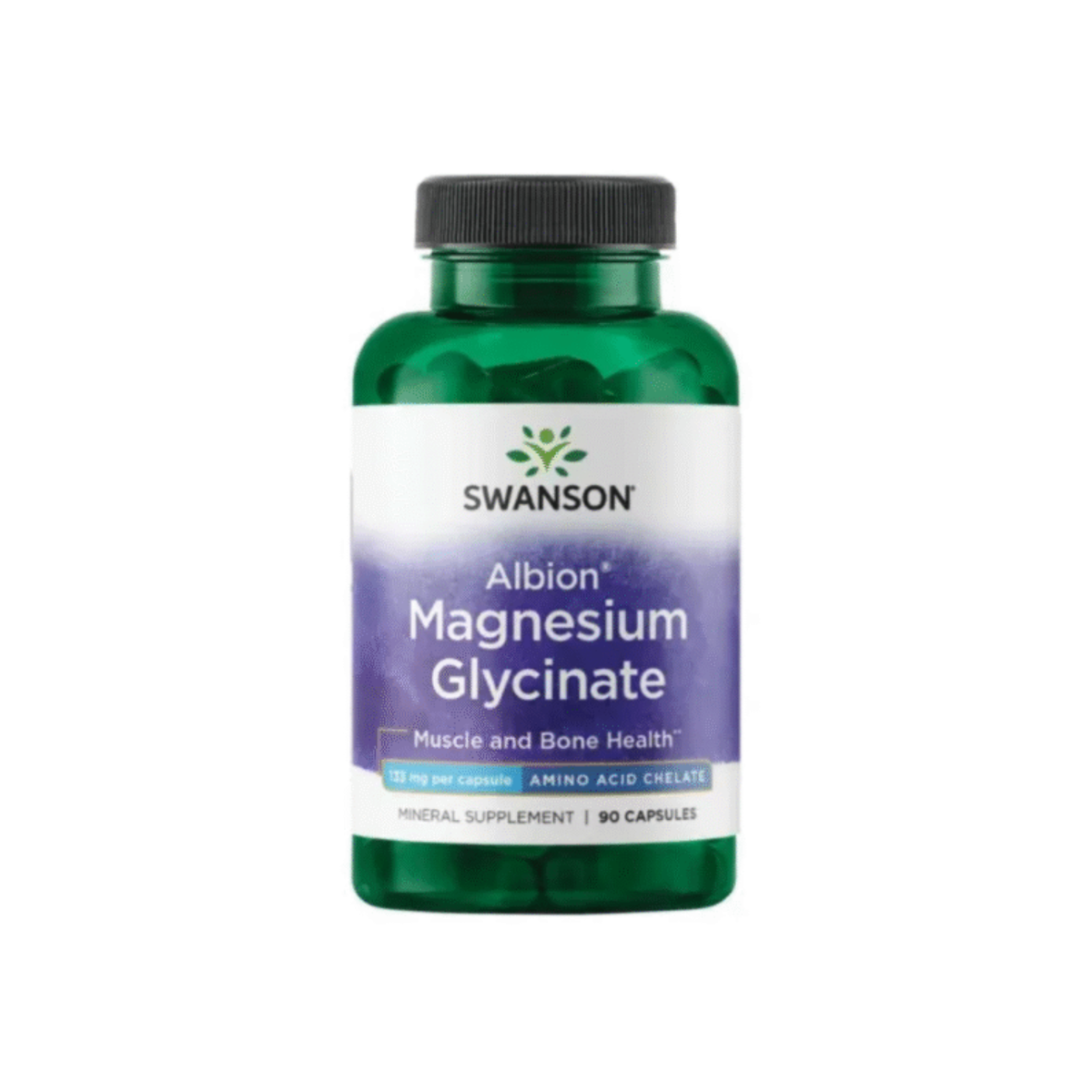 Magnesium Glycinate 90 Capsules Swanson