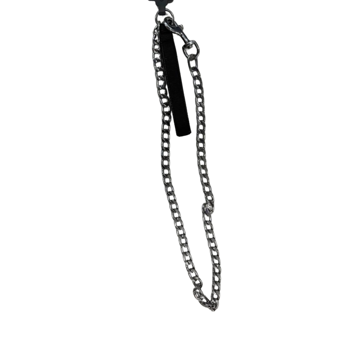 Heavy-Duty Metal Chain Dog Leash with Padded Handle – Durable & Tangle-Free