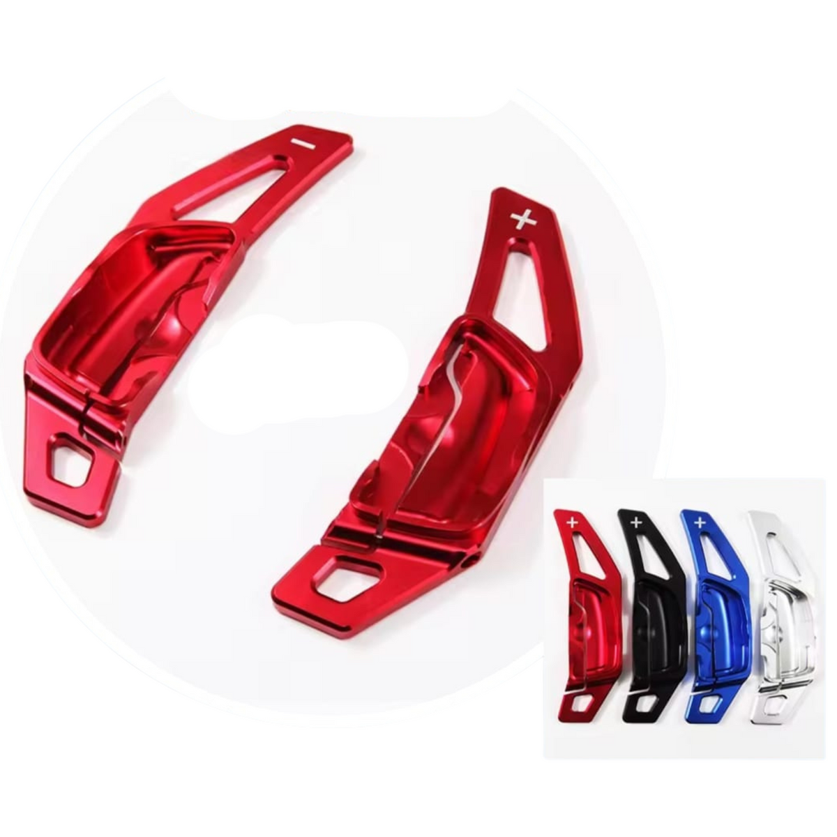 Mercedes W205 W213... Aluminum Short Paddle Shifters – New Vibrant Design