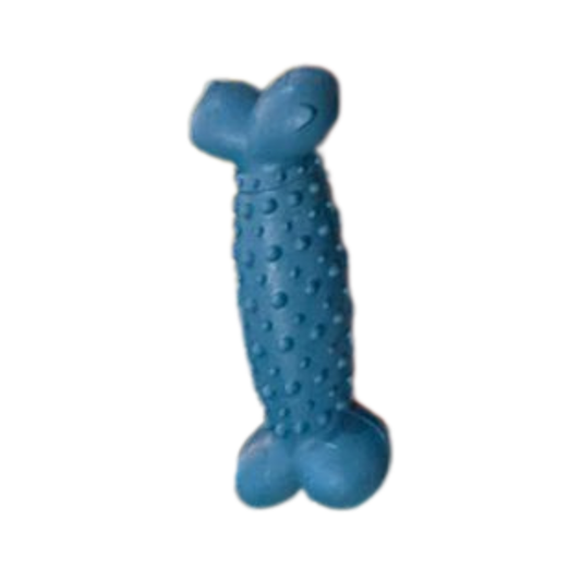 Durable Rubber Bone Chew Toy for Dogs