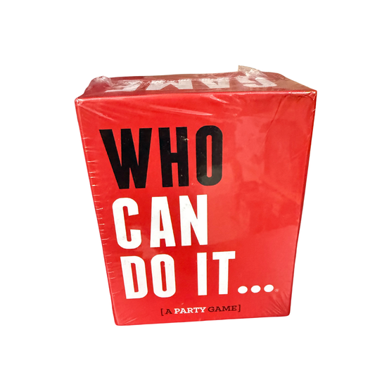 Who Can Do It...