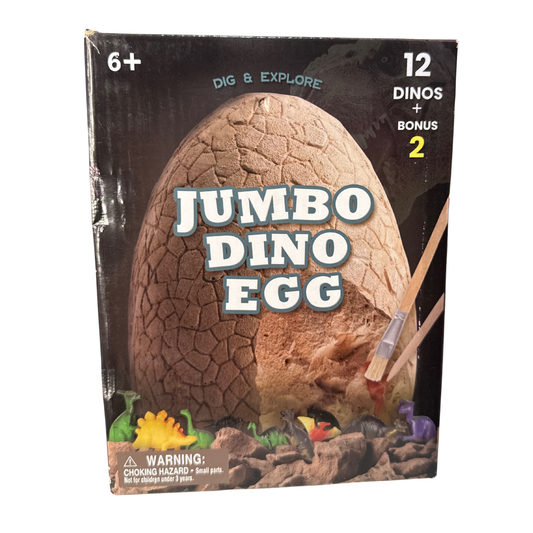 Jumbo Dino Egg – Dig & Explore