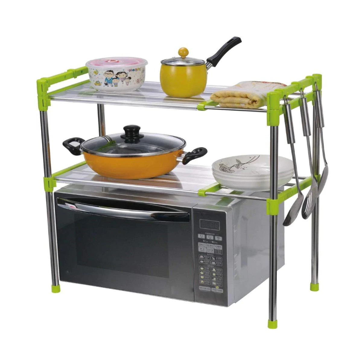 Multi-Purpose Adjustable Storage Rack Organizer