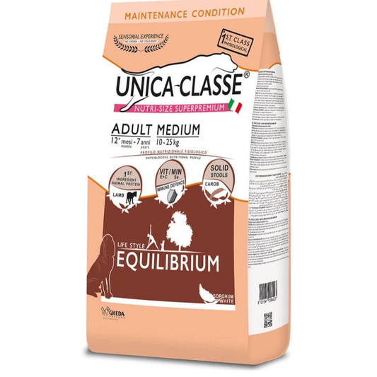 Unica Classe Adult Medium Equilibrium Lamb (12kg)