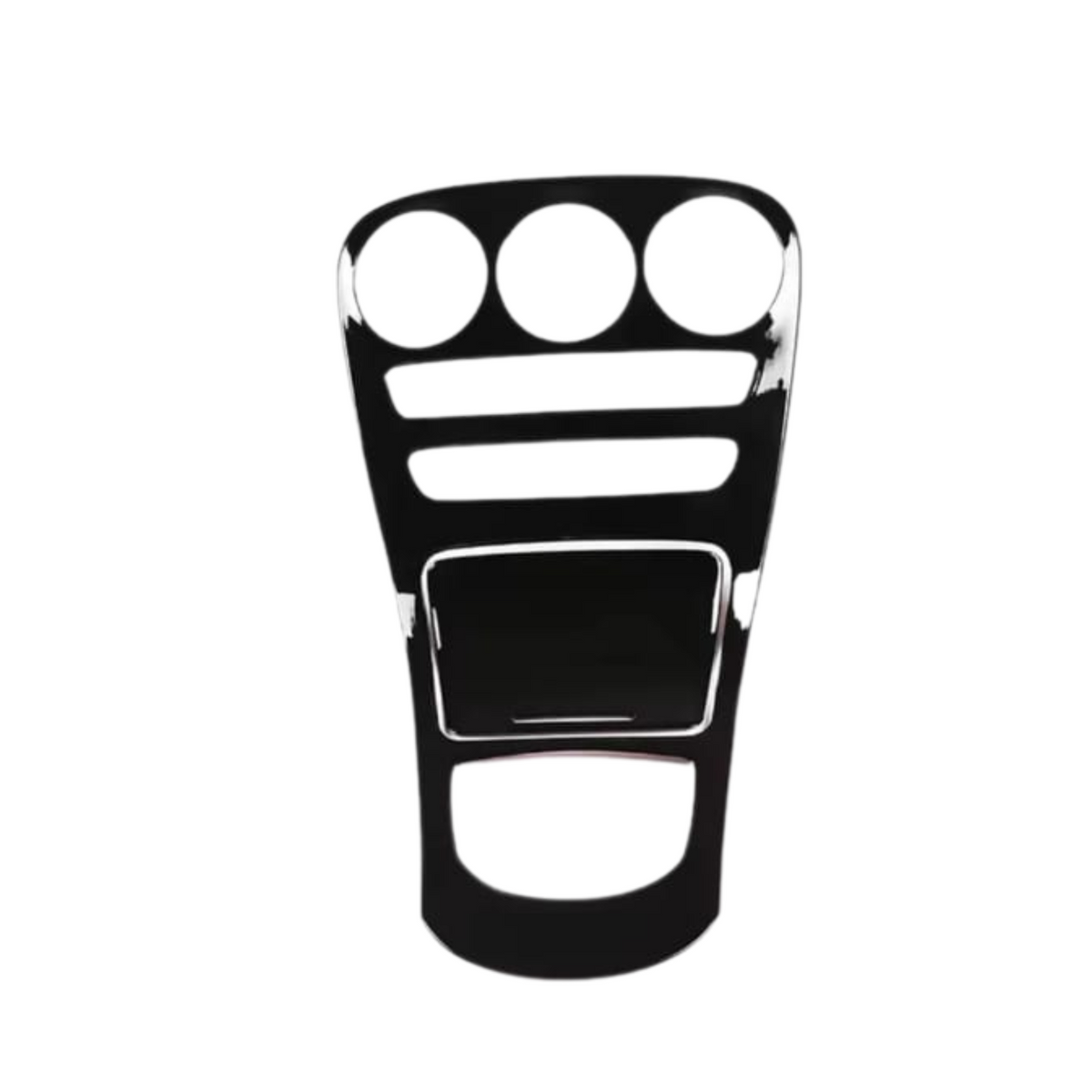 Mercedes W205 & GLC Black Interior Trim Kit – Gloss Finish (WithWithout Clock)