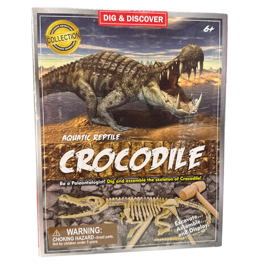 Dig & Discover – Aquatic Reptile Crocodile Excavation Kit
