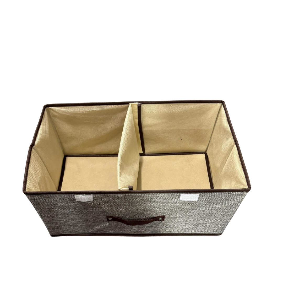 Foldable Fabric Storage Ottoman