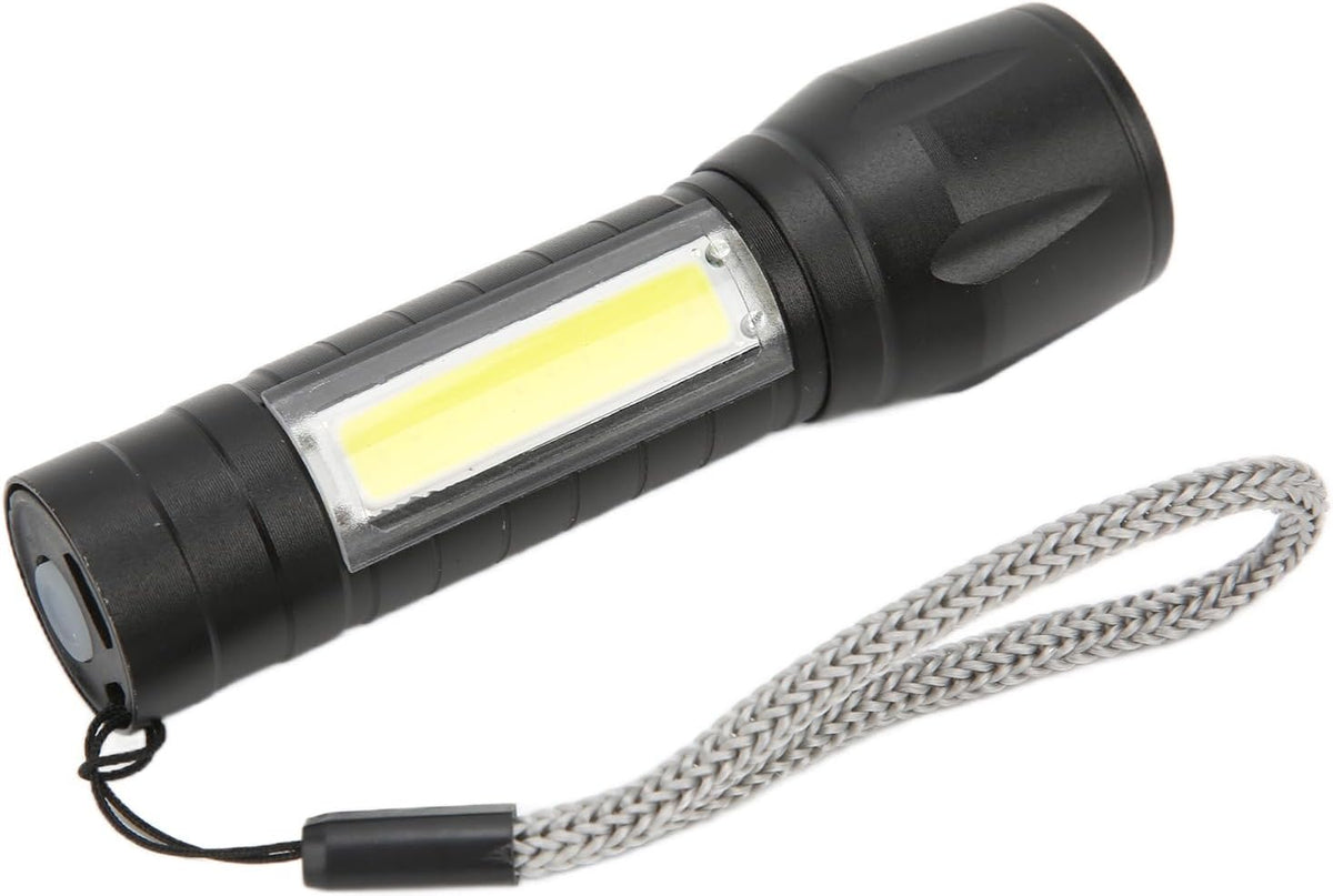 Compact USB Rechargeable LED Flashlight