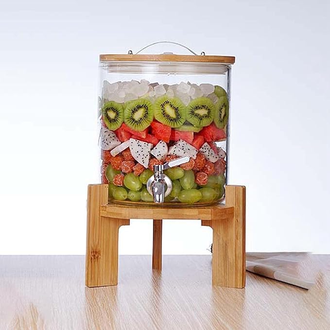 Glass Jar With Tap