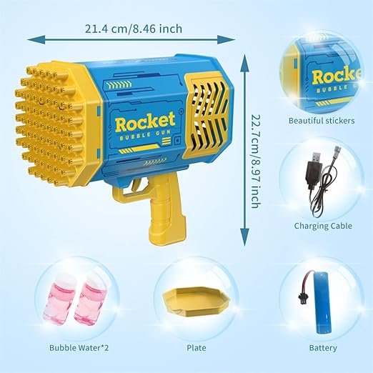 45 Hole Bubble Gun