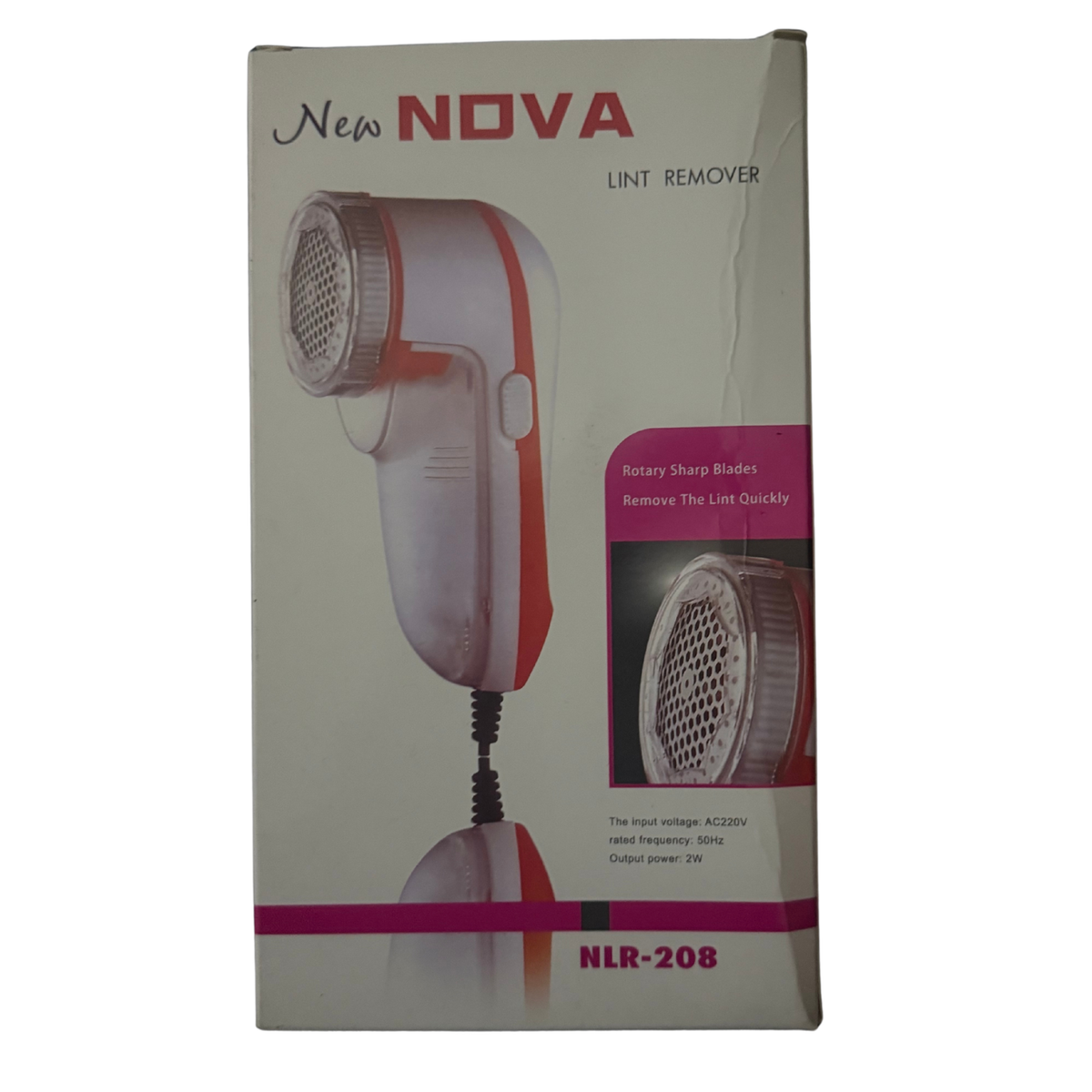 New NOVA Electric Lint Remover – Pet Hair & Fabric Shaver