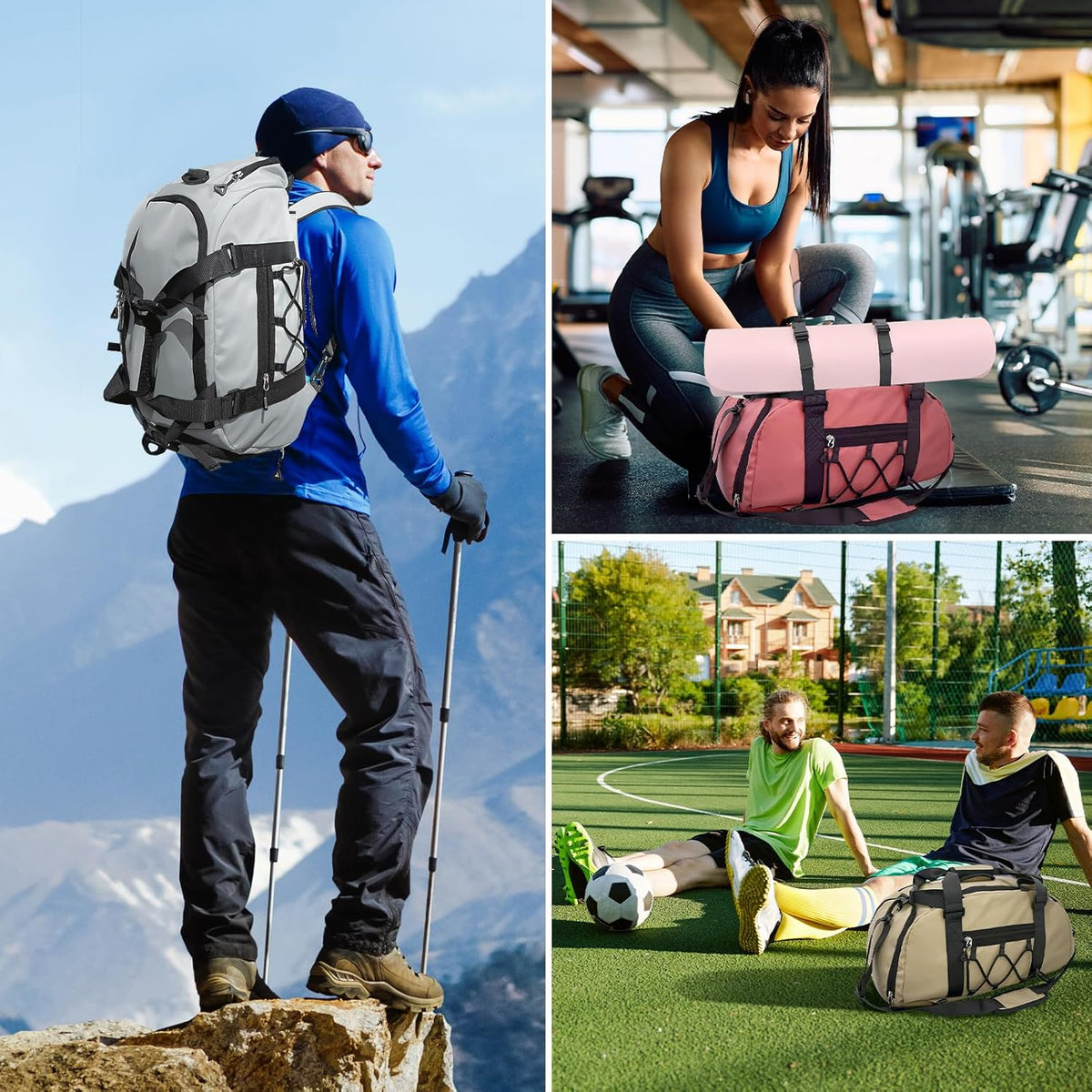 One bag, all the moves – gym, travel, or game day, it’s got you covered!