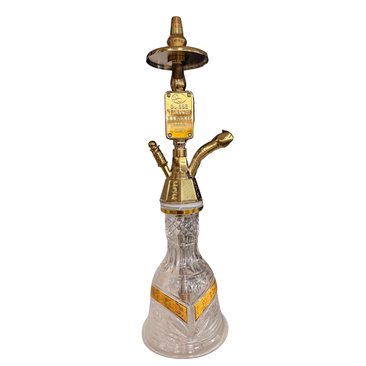 Golden Swiss Hookah – Classic Prestige Edition