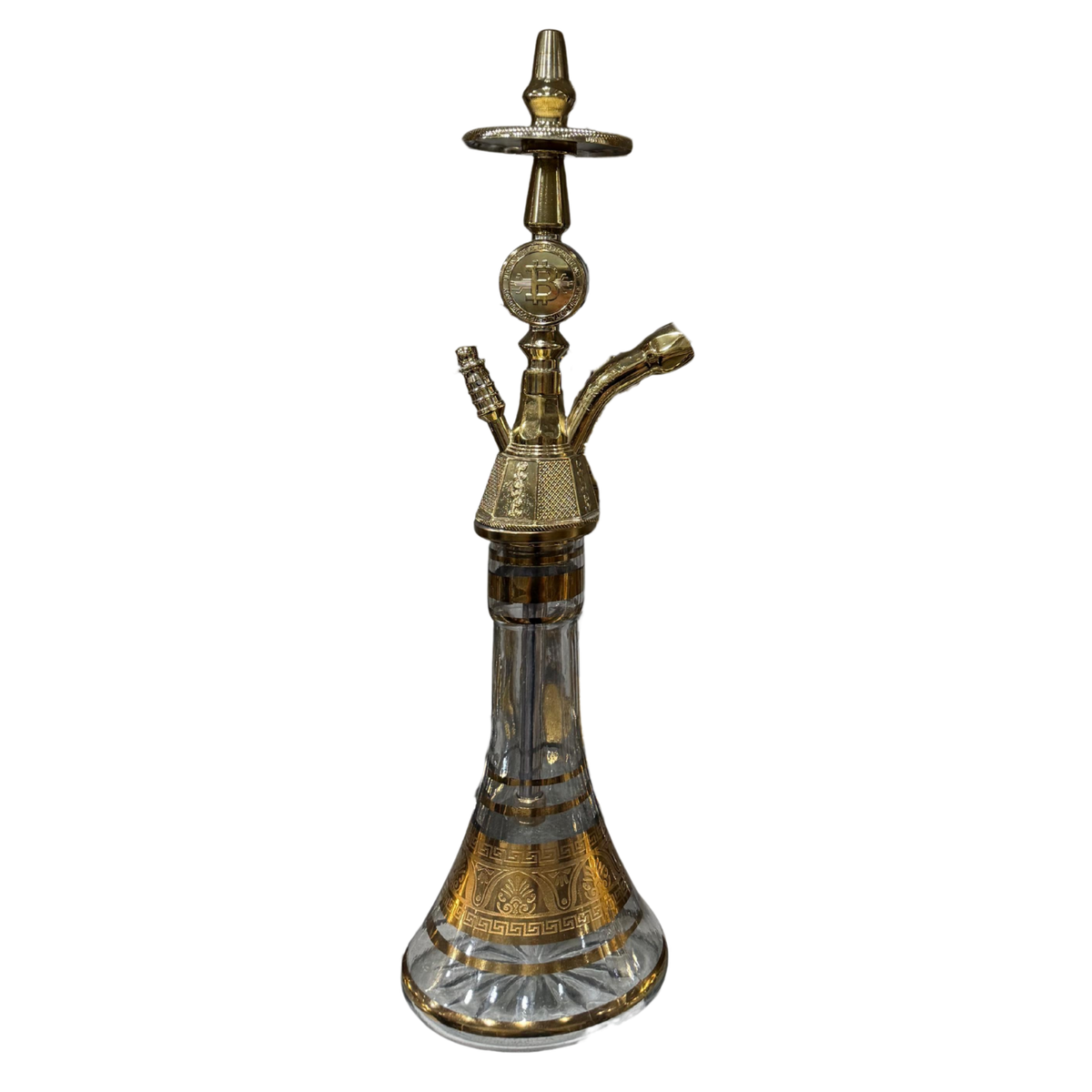Golden Pharaoh Hookah – Royal Brass Collection