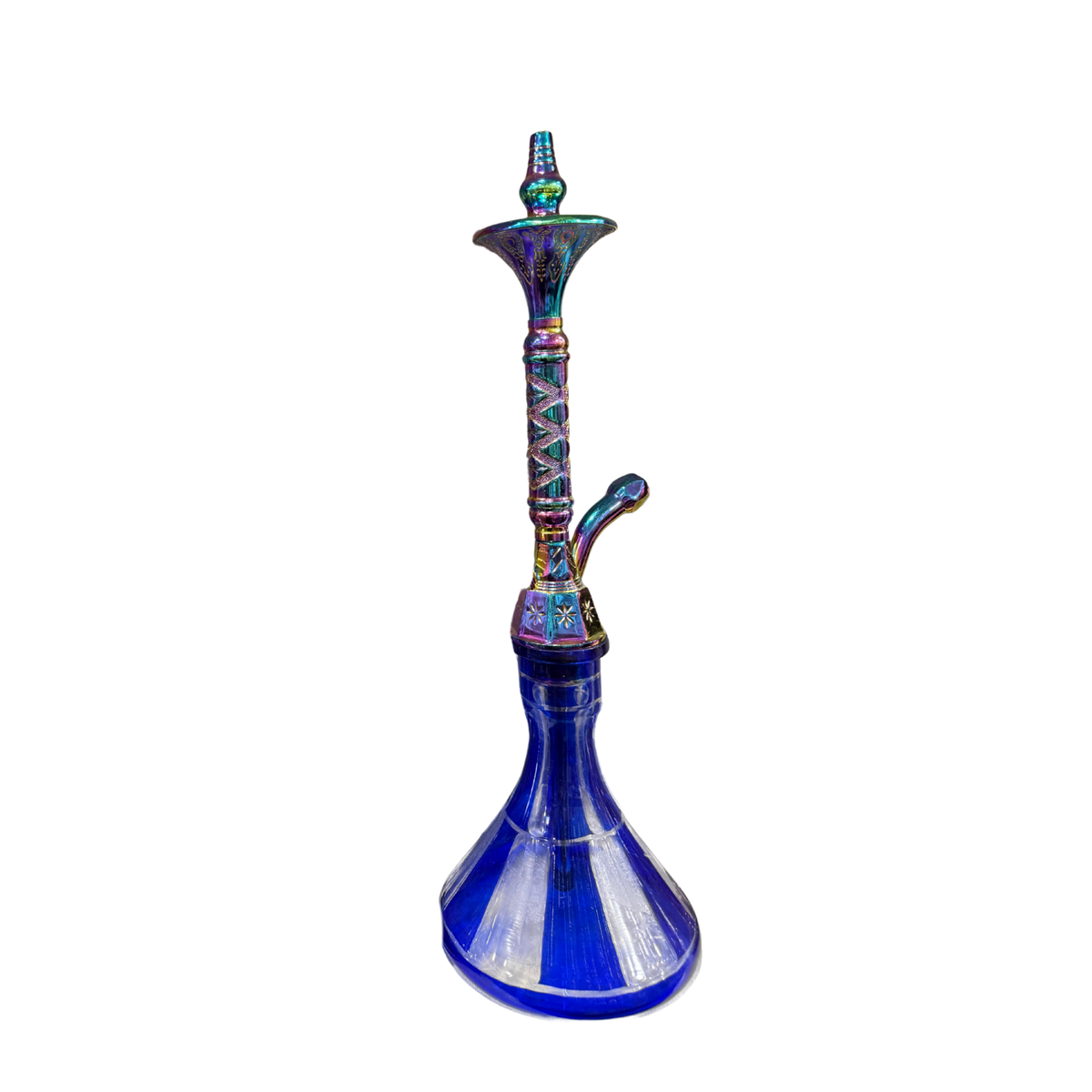 Nebula Hookah – Blue Iridescent Edition