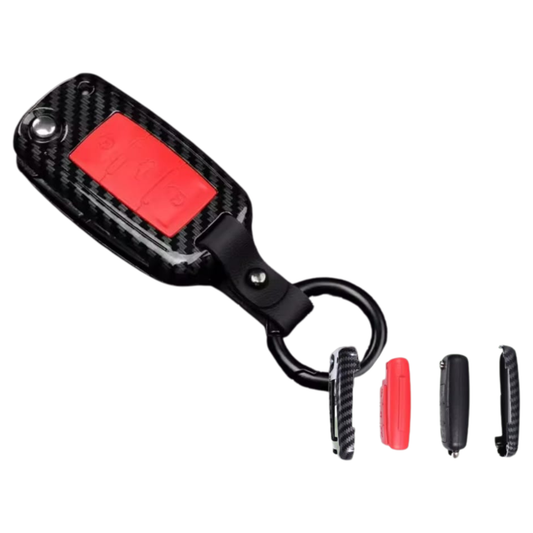 Volkswagen Golf 5–6 Double-Layer Key Cover (Carbon Look)