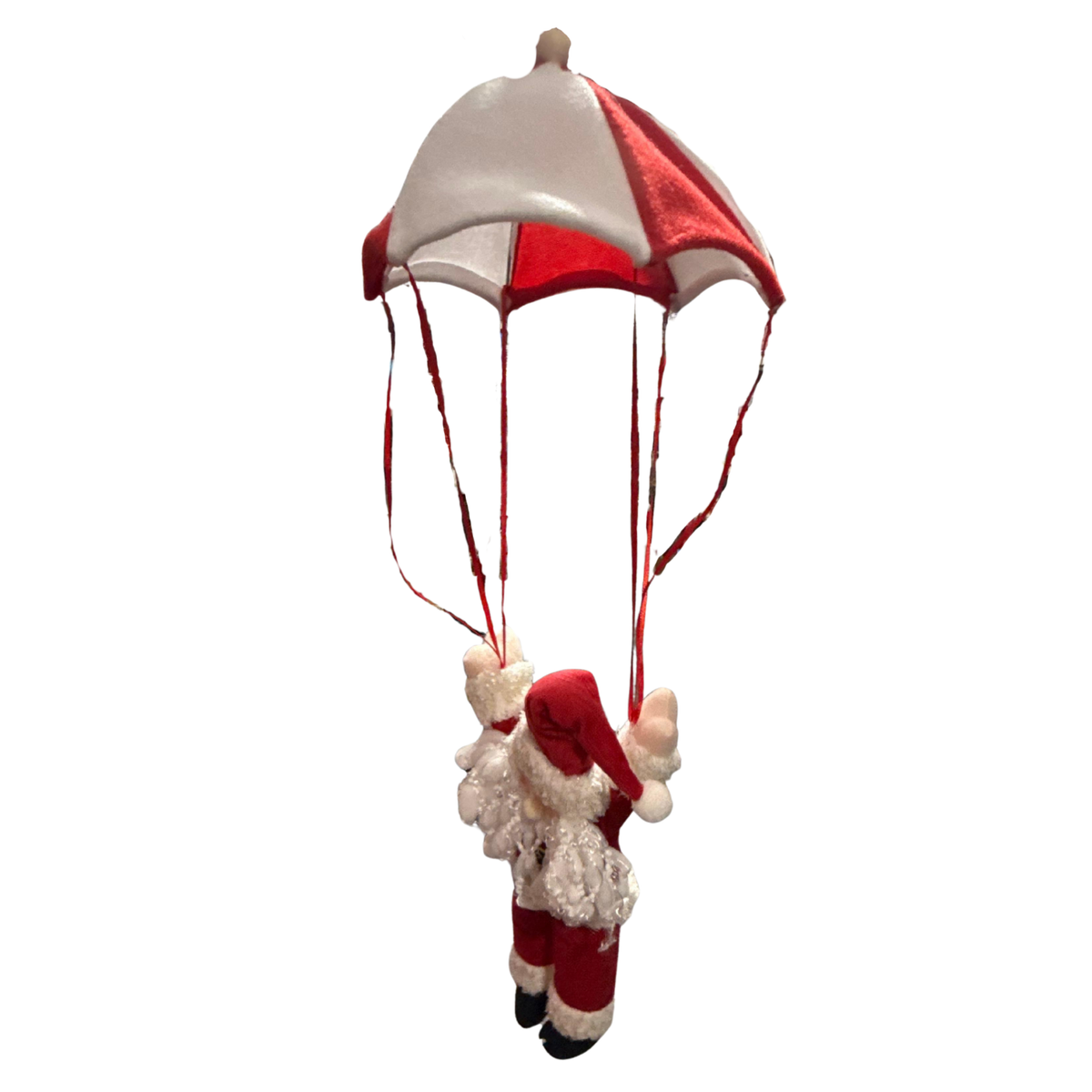 Parachute Santa Hanging Decoration – Flying Santa Christmas Ornament