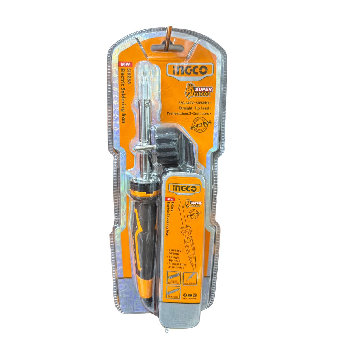 INGCO Electric Soldering Iron – 60W