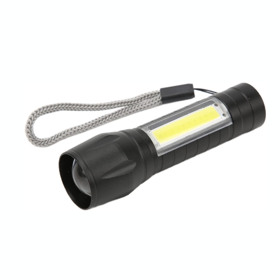 Compact USB Rechargeable LED Flashlight