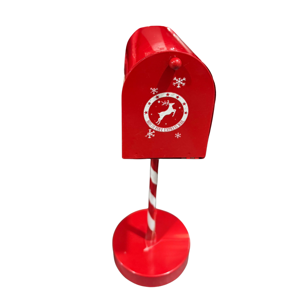 Standing Christmas Mailbox – Santa’s Express Delivery Decorative Post