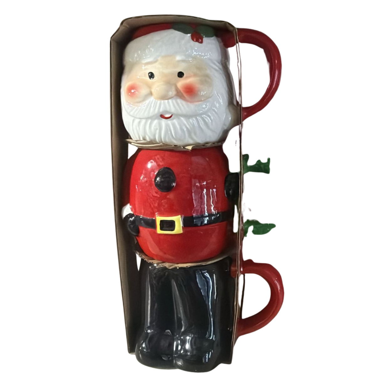 Santa Claus Ceramic Mug – Festive Holiday Drinkware