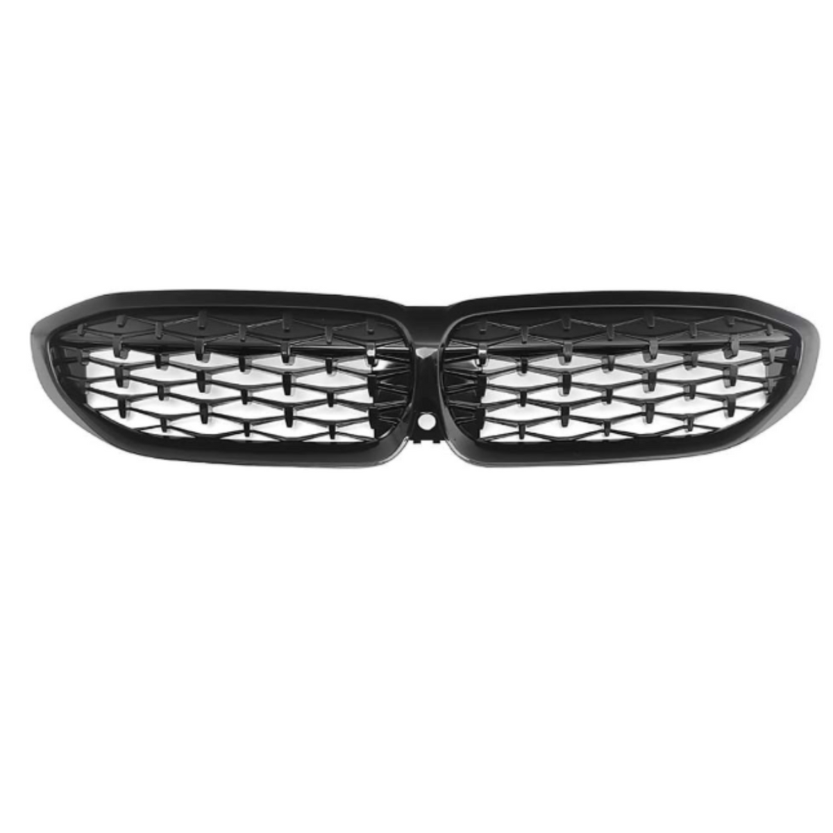 BMW 3 Series G20 G21 (2019–2022) Front Kidney Grill – Black Diamond  Single Line – With or Without Camera