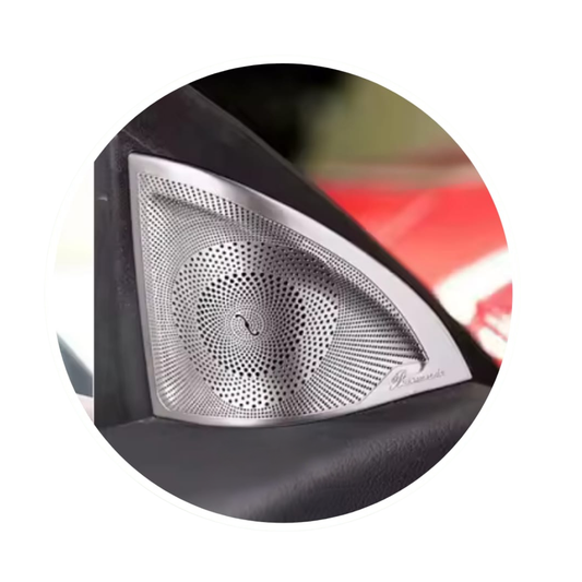 Mercedes CLA Matte Speaker Cover Trim (Set of 2)