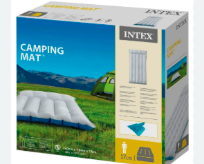 Intex Camping Mat – Inflatable Outdoor Mattress (184 x 67 x 17 cm)