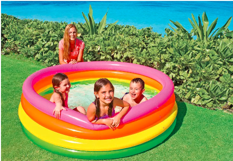 Intex Wet Set Rainbow Pool – 147 x 33 cm