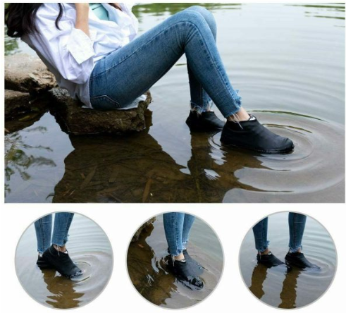 Waterproof Silicone Shoe Cover Non-Slip One Size Fits All