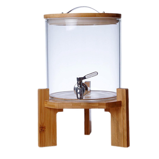 Glass Jar With Tap