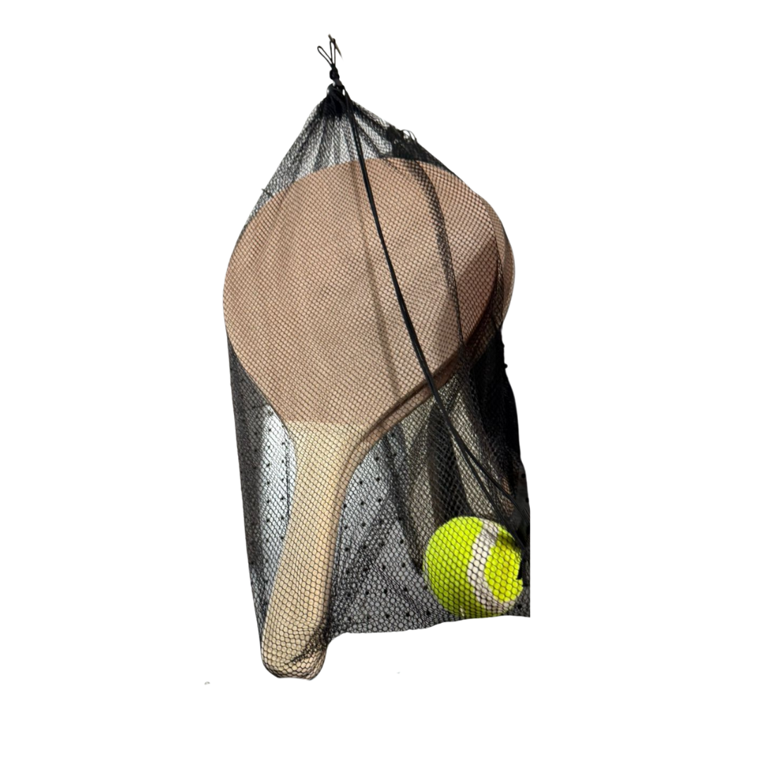 Wooden Beach Racket Set with Ball