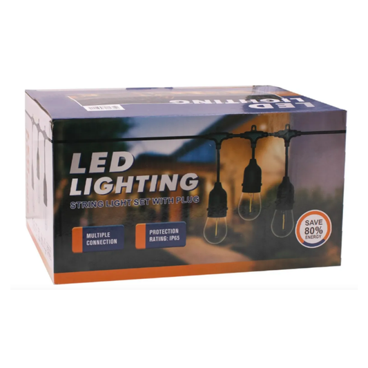 LED String Light Set with Plug