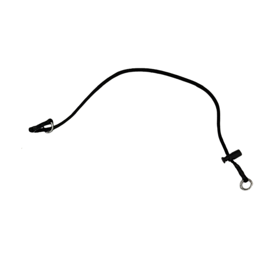 Off-Leash Dog Slip Lead – Adjustable & Durable (Black)