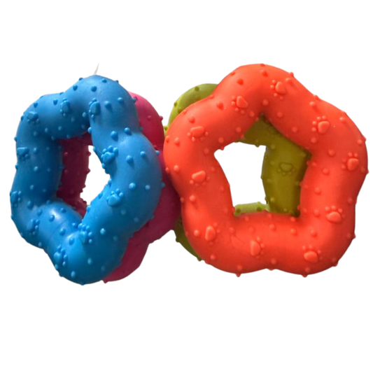MIDEAPET Rubber Ring Chew Toy