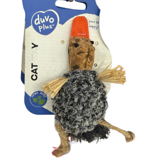Duvo Plus Cat Toy – Rustic Bird with Catnip
